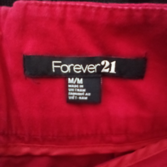 Red Women's Skirt - Picture 3 of 3